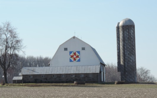 Barns throughout the countryside with the ever popular quilt plaques to add even more color to the landscape.