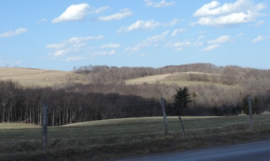 The Laurel Highlands in Pennsylvania.