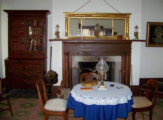 A look at the Officer's Quarters at Fort Scott