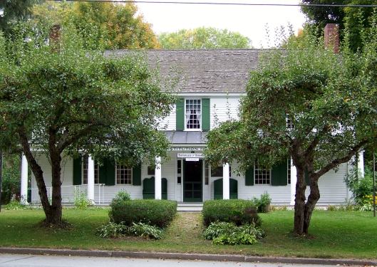 The Old Constitution House in Windsor. Between May and mid-October, tours of the house are given by guides who take time also to explain the history of the Vermont Republic.