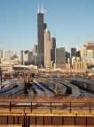One of my favorite pictures of Chicago is this one that I took as we were leaving for home on Amtrak.