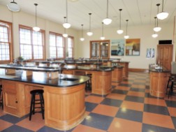 The botany lab in the Visitor Center