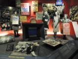 An exhibit dedicated to post-war challenges in the United States...